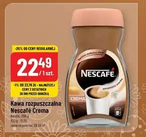 Polomarket Nescafé Crema Kawa rozpuszczalna 200 g oferta