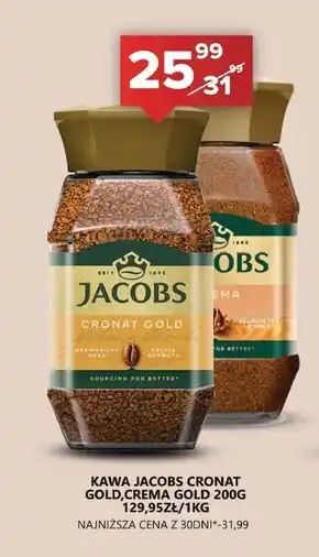 Spiżarnia Smakosza Jacobs Cronat Gold Kawa rozpuszczalna 200 g oferta