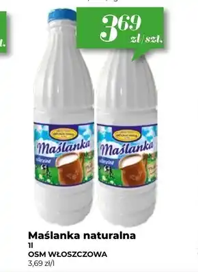 Społem Włoszczowa Maślanka naturalna 1000 g oferta
