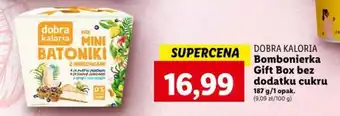 Lidl Bombonierka Gift Box bez dodatku cukru 187 g oferta