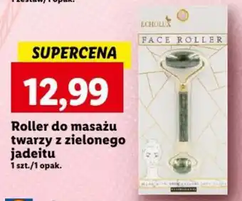 Lidl Roller do masażu twarzy z zielonego jadeitu oferta