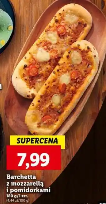Lidl Barchetta z mozzarellą i pomidorkami 180 g oferta