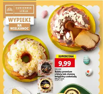Lidl Babka premium z białą lub ciemną belgijską czekoladą 500 g oferta