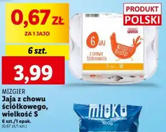 Lidl Jaja z chowu ściółkowego, wielkość S oferta