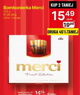 Delikatesy Centrum Bombonierka Merci 250g oferta