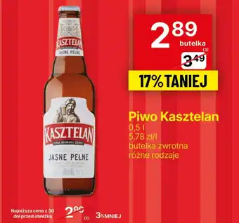 Delikatesy Centrum Piwo Kasztelan 0,5l oferta