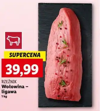 Lidl Wołowina - ligawa 1 kg oferta