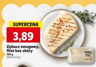 Lidl Zębacz smugowy, filet bez skóry 100 g oferta