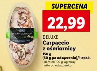DELUXE Carpaccio z ośmiornicy 150 g