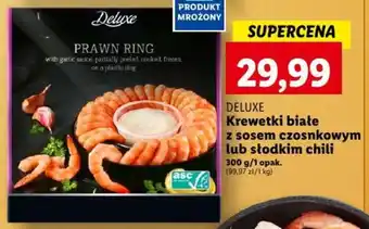 Lidl Krewetki białe z sosem czosnkowym lub słodkim chili 300 g oferta
