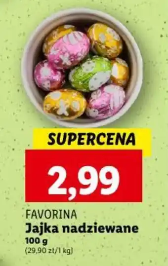 Lidl Jajka nadziewane 100 g oferta