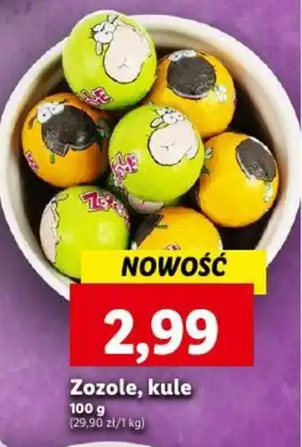 Lidl Zozole, kule 100 g oferta