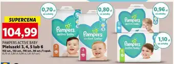 Lidl Pieluszki 3, 4, 5 lub 6 152 szt., 132 szt., 110 szt., 96 szt./1 opak. oferta