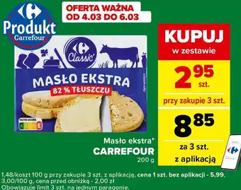 Carrefour Express Masło Carrefour oferta