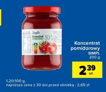 Carrefour Express Koncentrat pomidorowy Simpl oferta