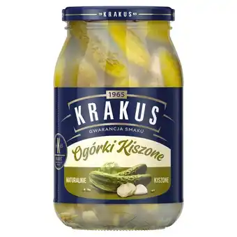 Gama Krakus Ogórki kiszone 860 g oferta