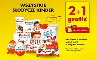 WSZYSTKIE SŁODYCZE KINDER