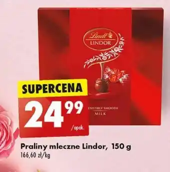 Biedronka Praliny mleczne Lindor, 150 g oferta