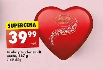 Biedronka Praliny Lindor Lindt serce, 187 g oferta