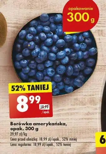 Biedronka Borówka amerykańska, opak. 300 g oferta