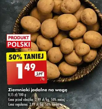 Ziemniaki jadalne na wagę 1 kg