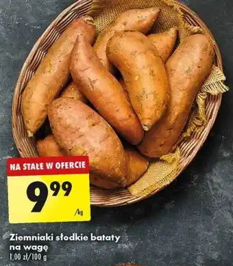 Biedronka Ziemniaki słodkie bataty na wagę 1 kg oferta