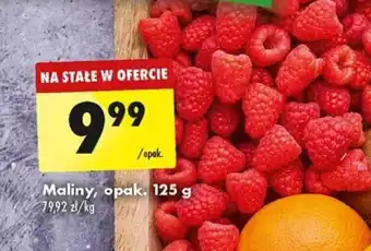 Biedronka Maliny, opak. 125 g oferta