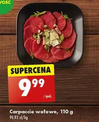 Biedronka Carpaccio wołowe, 110 g oferta