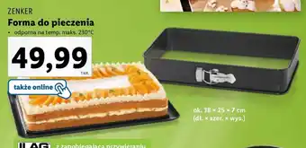 Lidl ZENKER Forma do pieczenia oferta