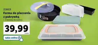 Lidl ZENKER Forma do pieczenia oferta