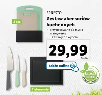 Lidl ERNESTO Zestaw akcesoriów kuchennych oferta