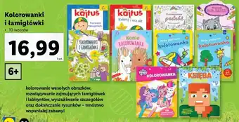 Kolorowanki i łamigłówki