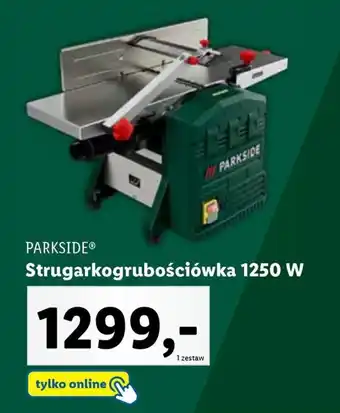 Lidl PARKSIDE Strugarkogrubościówka 1250 W oferta