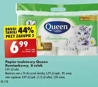 Biedronka Papier toaletowy Queen oferta