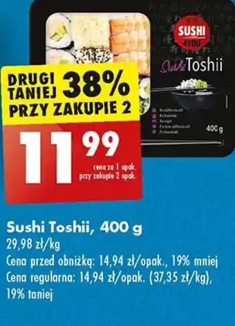 Biedronka Sushi Sushi Toshii oferta