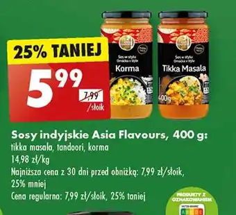 Biedronka Sos Asia Flavours oferta