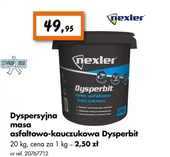 Bricoman Masa asfaltowo-kauczukowa Nexler oferta