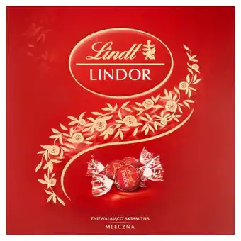 Biedronka Lindt Lindor Praliny z czekolady mlecznej z nadzieniem 150 g oferta
