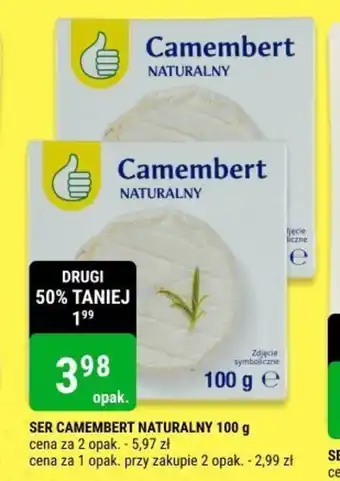 bi1 SER CAMEMBERT NATURALNY 100 g oferta