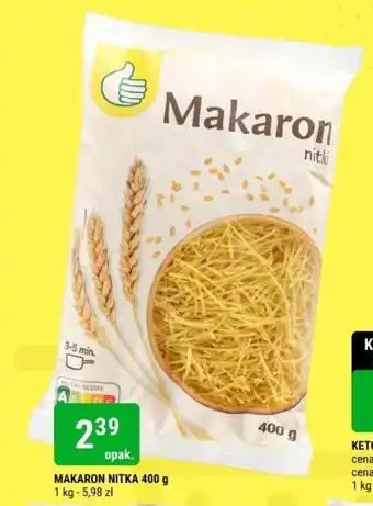 bi1 MAKARON NITKA 400 g oferta