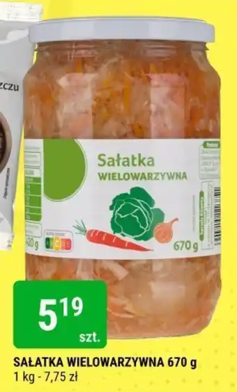 bi1 SAŁATKA WIELOWARZYWNA 670 g oferta