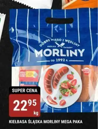 bi1 KIEŁBASA ŚLĄSKA MORLINY MEGA PAKA 1 kg oferta