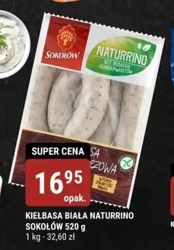 bi1 KIEŁBASA BIAŁA NATURRINO SOKOŁÓW 520 g oferta