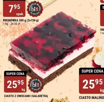 bi1 CIASTO Z OWOCAMI I GALARETKĄ 1 kg oferta