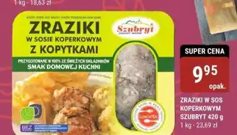 bi1 ZRAZIKI W SOS KOPERKOWYM SZUBRYT 420 g oferta