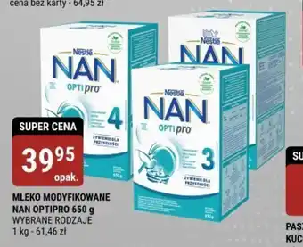 bi1 MLEKO MODYFIKOWANE NAN OPTIPRO 650 g oferta