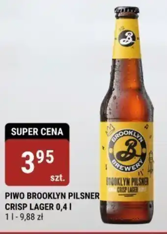 PIWO BROOKLYN PILSNER CRISP LAGER 0,4 l