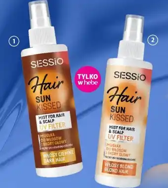 Hebe SESSIO Hair Sun Kissed spray do włosów jasny lub ciemny, 200 ml oferta