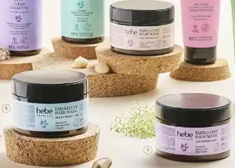 Hebe HEBE NATURALS emolientowa maska do włosów, różne rodzaje, 230 ml oferta
