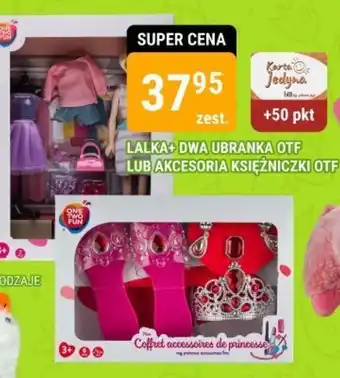 bi1 LALKA+ DWA UBRANKA OTF LUB AKCESORIA KSIĘŻNICZKI OTF oferta